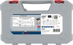 Sada závitových děrových pil Bosch PRO Construction Material, 9dílná.